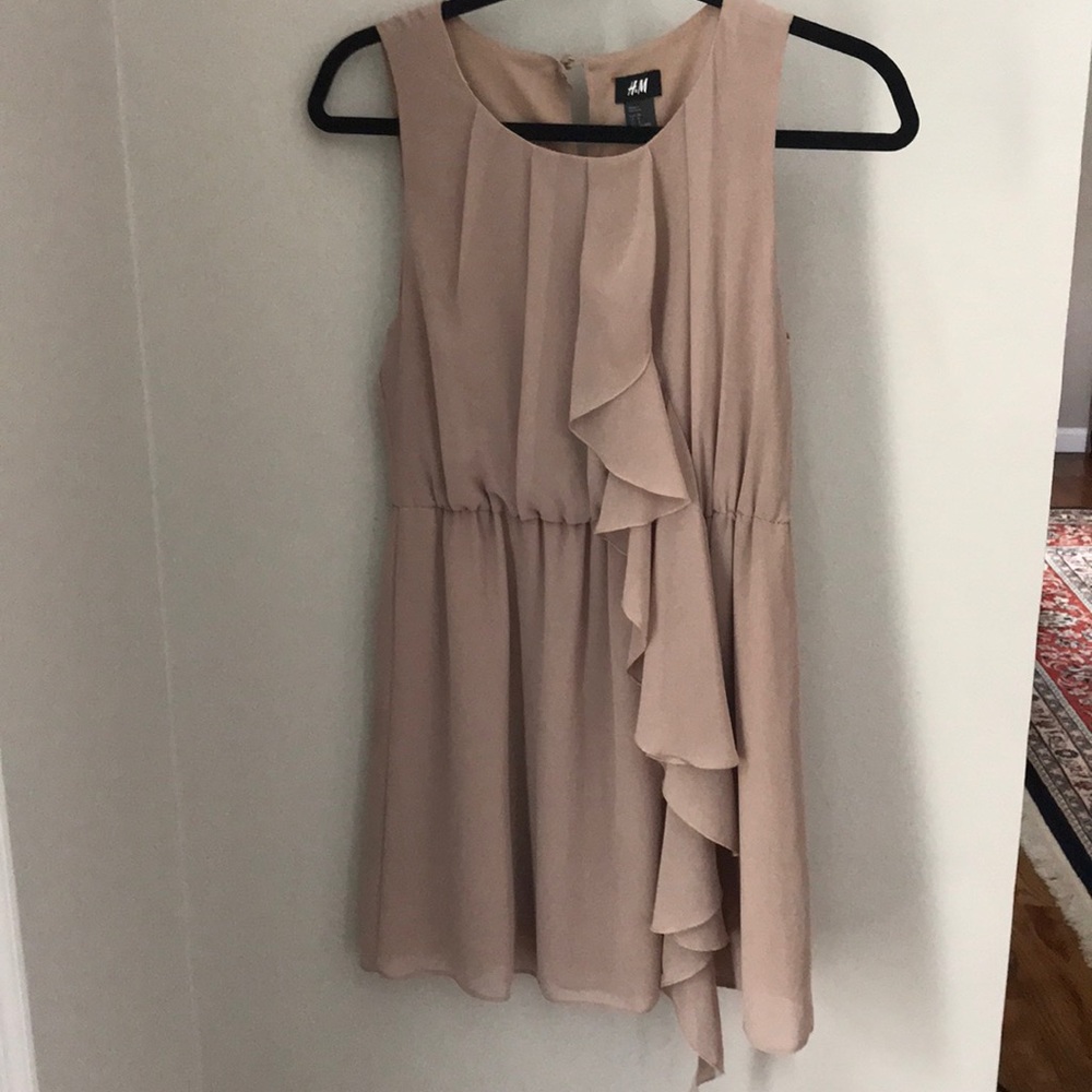 H&M mini chiffon dress